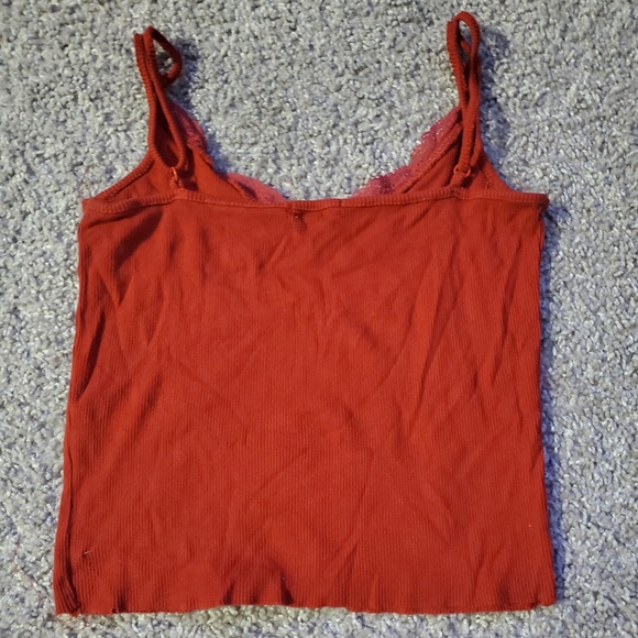 Red Cropped Tee - Picture 2 of 2
